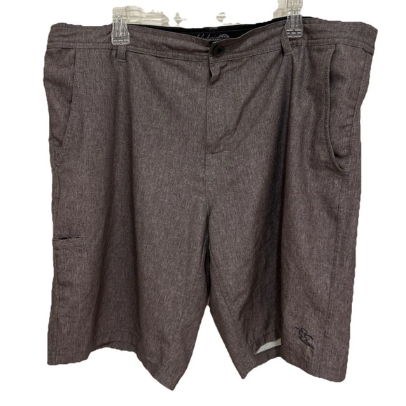 Da Hui Mens Brown Golf Shorts 40 - Picture 1 of 7